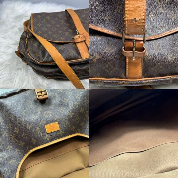 💎✨BEAUTIFUL✨💎Authentic Louis Vuitton Monogram Saumur 35 Crossbody - Picture 14 of 14